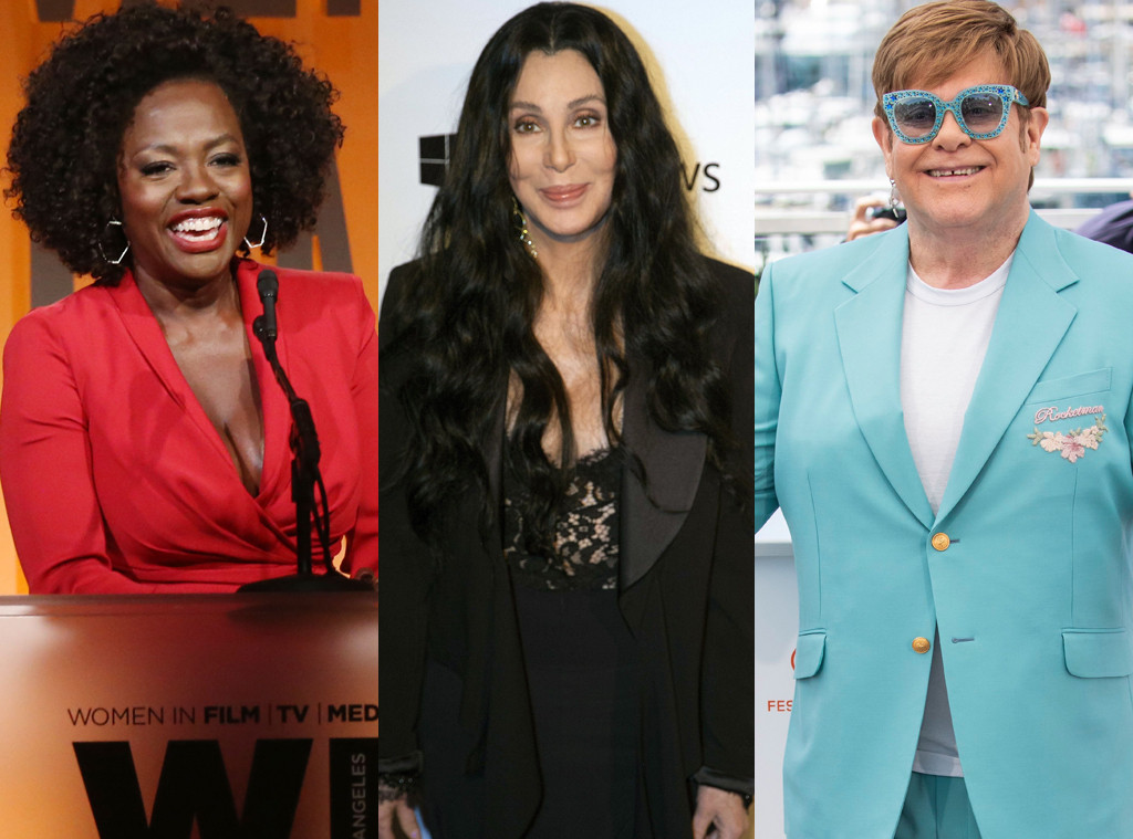 Viola Davis, Cher, Elton John